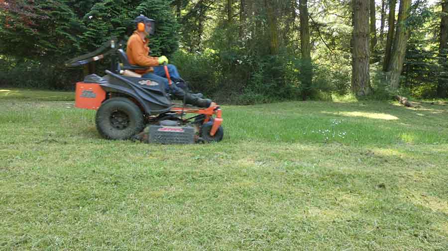 Orcas Island lawn maintenance mowing weed whacking property maintenance